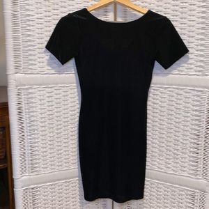 EUC Amanda Uprichard Stretch Velvet dress size S